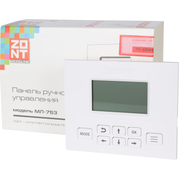 Выносная панель управления для контроллеров ZONT МЛ-753 ML00004742 (ML00004742)-5