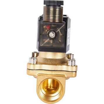 Клапан электромагнитный (соленоидный) двухходовой РОСМА 00000011326 СК-11-20 G3/4, НЗ, 220В, прямого действия, корпус - латунь, уплотнение - NBR (00000011326)-3