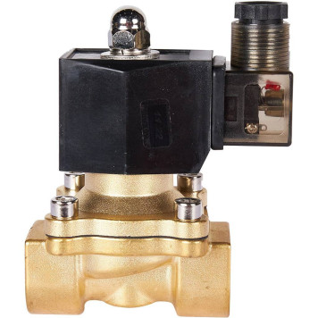 Клапан электромагнитный (соленоидный) двухходовой РОСМА 00000011326 СК-11-20 G3/4, НЗ, 220В, прямого действия, корпус - латунь, уплотнение - NBR (00000011326)-4