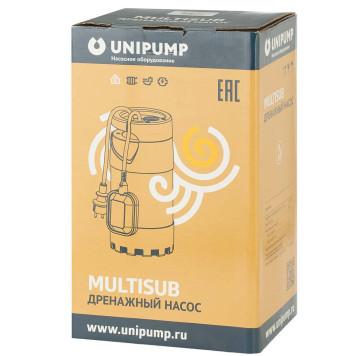 Многоступенчатый дренажный насос UNIPUMP MULTISUB 800-4