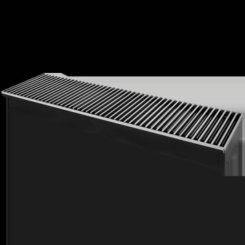 Конвектор внутрипольный ROMMER RCN 80.200.800 (Решётка роликовая, анодированный алюминий) RCN1-1000-0820080 (RCN1-1000-0820080)-1
