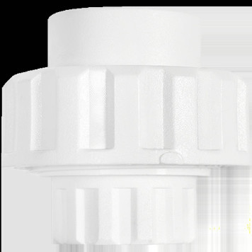 Муфта разъемная Pro Aqua d= 25 PP-R пластиковая Белая PN 10 (PA19010)