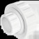 Муфта разъемная Pro Aqua d= 25 PP-R пластиковая Белая PN 10 (PA19010)