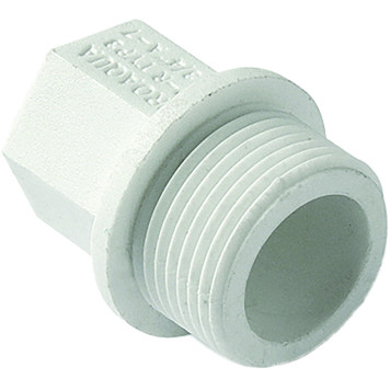 Заглушка резьбовая Pro Aqua d=3/4 PP-R Белая 25 (PA15510P)
