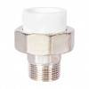 Муфта комбинированная Pro Aqua d=25-3/4 PP-R разъемная (американка) УСИЛЕННАЯ НР Белая (PA21014S)