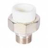 Муфта комбинированная Pro Aqua d=25-3/4 PP-R разъемная (американка) УСИЛЕННАЯ НР Белая (PA21014S)