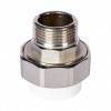 Муфта комбинированная Pro Aqua d=32-1 PP-R разъемная (американка) УСИЛЕННАЯ НР Белая (PA21018S)