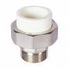 Муфта комбинированная Pro Aqua d=32-1 PP-R разъемная (американка) УСИЛЕННАЯ НР Белая (PA21018S)