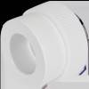 Муфта комбинированная Pro Aqua d= 50-2 PP-R под ключ ВР Белая (PA22523P)