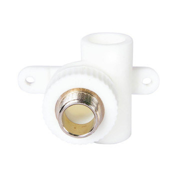 Уголок байпасный Pro Aqua d=20-1/2 PP-R для смесителя НР Белый (PA13812)-1