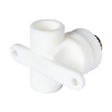 Уголок байпасный Pro Aqua d=20-1/2 PP-R для смесителя НР Белый (PA13812)-4