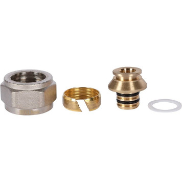 Фитинг компрессионный ROMMER евроконус для труб PEX-AL-PEXc 20х2,9х3/4 (RFC-1026-202934)-4