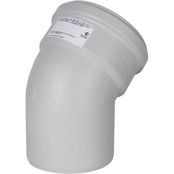 Отвод канализационный бесшумный STOUT D 110 х 45° (SKB-0010-011045)-3