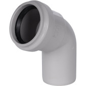 Отвод канализационный бесшумный STOUT D 58 х 67° (SKB-0011-005867)