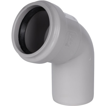 Отвод канализационный бесшумный STOUT D 58 х 67° (SKB-0011-005867)