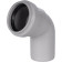 Отвод канализационный бесшумный STOUT D 58 х 67° (SKB-0011-005867)