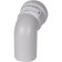 Отвод канализационный бесшумный STOUT D 58 х 67° (SKB-0011-005867)