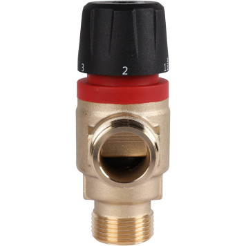 ROMMER RVM-0122-166020 Термостатический смесительный клапан для систем отопления и ГВС 3/4 НР 35-60°С KV 1,6 (боковое смешивание) (RVM-0122-166020)-2
