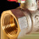 Кран шаровой ROMMER ВР/НР, ручка бабочка 1/2 (RBV-0004-2210215)