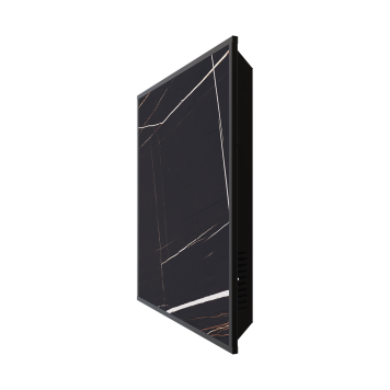 Отопительная панель STOUT BLACK STONE SCT 60*60 черный гранит / черный корпус SCT-00BB-006060 (SCT-00BB-006060)