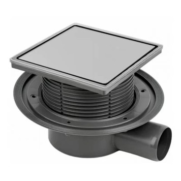 Трап BETTOSERB 15х15 Superior 2in1 с мультисифоном, горизонтальный выпуск (13702556B)