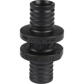 REHAU RAUTITAN Фитинги Муфта соединительная равнопроходная 16-16 Px для труб из сшитого полиэтилена аксиальный-1