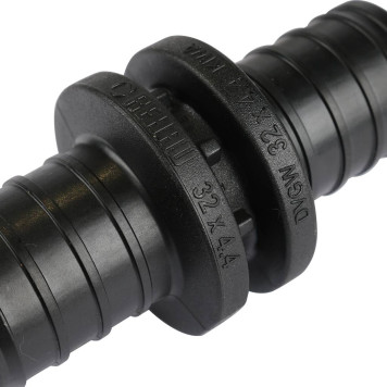 Фитинги REHAU RAUTITAN - Муфта соединительная равнопроходная 32-32 Px для труб из сшитого полиэтилена аксиальный-4