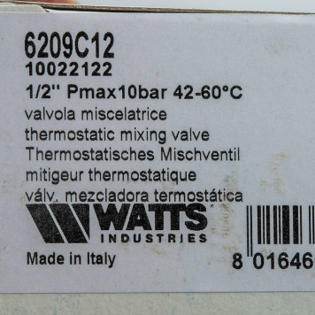 Термосмеситель Watts 1/2 4-позиционный-5