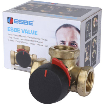 Esbe Вентиль поворотный трехходовой VRG 131 DN20 вн 3/4 KVS 6.3-8