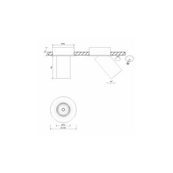 Рефлектор SWG PRO Villy VL-DFL-BL-3