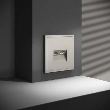 ТВ-розетка и розетка Ethernet RJ-45 без рамки Voltum S70 VLS060703-4