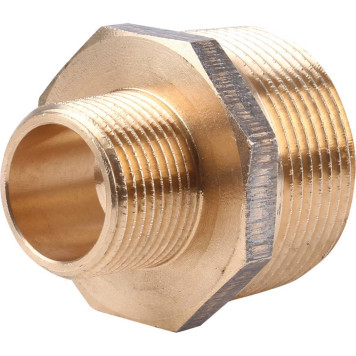 Переходной ниппель Viega 3245 НР, 11/4х3/4, бронза