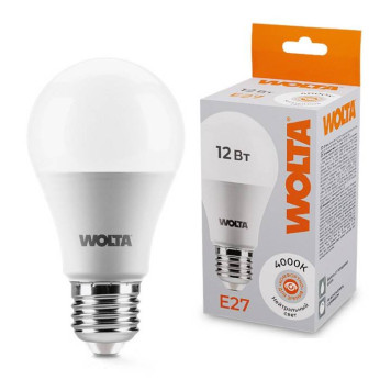 Лампа светодиодная Wolta E27 12Вт 4000K 25S60BL12E27-1