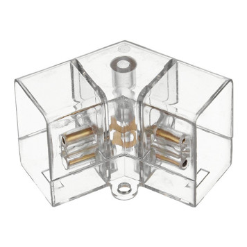 Соединитель угловой V-образный для модульных светильников Wolta WTB-WBT-V-01-2