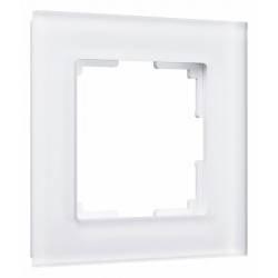 Рамка на 1 пост Werkel Favorit (белый матовый, стекло) W0011105 Favorit (белый матовый, стекло)