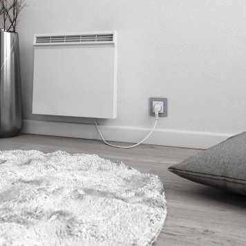 Розетка с заземлением и с шторками, без рамки с Wi-Fi Werkel белый W1171601-5