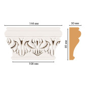 Капитель DECOMASTER D202-60 (144*85*30мм)
