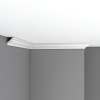 Плинтус потолочный гладкий DECOMASTER 96015F гибкий (40*40*2400мм)