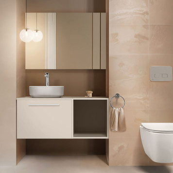 Ideal Standard I.life O Унитаз подвесной 35x53см, безободковый, смыв HydroTwist, крепление EasyFix+, цвет: белый. T568001-3