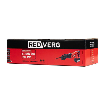 Пила сабельная аккумуляторная REDVERG RD-SS18K/U-11