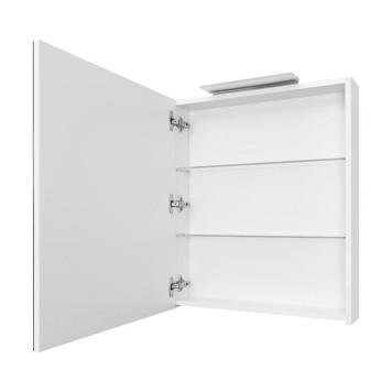 Roca Oleta Зеркальный шкаф 60х70см, SX, c LED-светильником, цвет: белый. A857645806-1