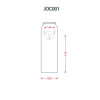 Artceram Jolie Пьедестал для раковины Oslash;50см., цвет: Light Terrazzo. JOC001 89 00