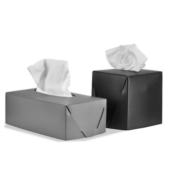 ADJ Салфетница Kleenex, 12x12xH12 см., цвет: черный/серый-2