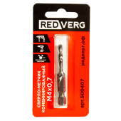 Сверло-метчик REDVERG комбинированный М4, шаг 0,7мм (500407)