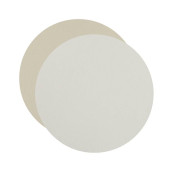 ADJ Круглый плейсмат, D35 см., цвет: белый/панна котта. 0004.10/16 ADJ Круглый плейсмат, D35 см., цвет: белый/панна котта. 0004.10/16