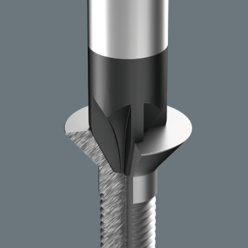 Изолированная отвёртка Wera Pozidriv PZ 0x80 мм (05031610001) VDE 1165 i-3