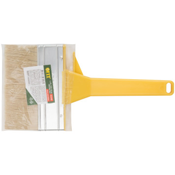 Макловица, натур.светлая щетина, сплошной пластиковый корпус, полая ручка, мини 35 х 125 мм-2