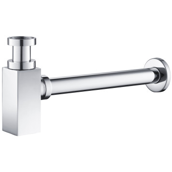 Timo 959/00L Сифон для раковины, без выпуска, квадрат 959/00L