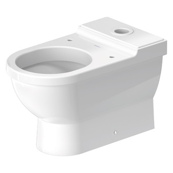 Duravit Starck 3 Унитаз моноблок приставной 65.5х36см., в комплекте с креплением, универсальный выпуск, цвет: белый. 0128090000, 0920100005-1