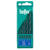Набор сверл Heller по металлу HSS-G Super (6 шт)